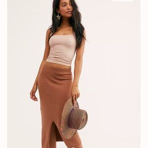 Free People Skyline Midi Skirt